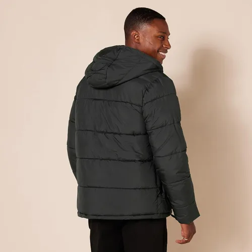 Miniatura 3 de Tienda Essentials Men's Heavyweight Hooded Puffer Coat