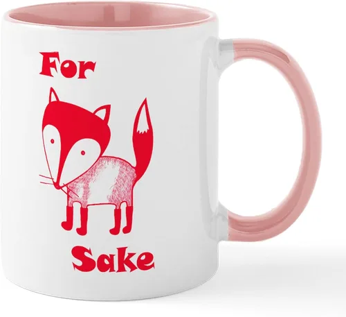 Miniatura 17 de CafePress Taza de café de cerámica For Fox Sake de 11 oz (11.0 fl oz)