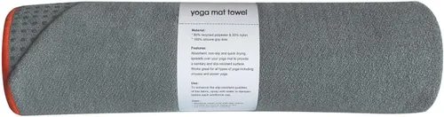 Miniatura 9 de Muka Toalla para esterilla de yoga con punto de agarre, antideslizante, absorbente de sudor, toalla para yoga, pilates, fitness, 72 x 24 pulgadas