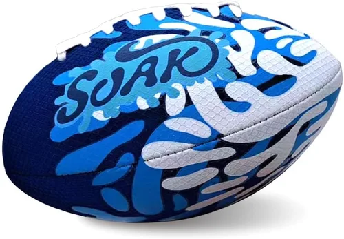 SOAK Fútbol acuático de 9 pulgadas, pelota de espuma impermeable para juegos de piscina, playa y lago, niños y adultos, juguete familiar al aire