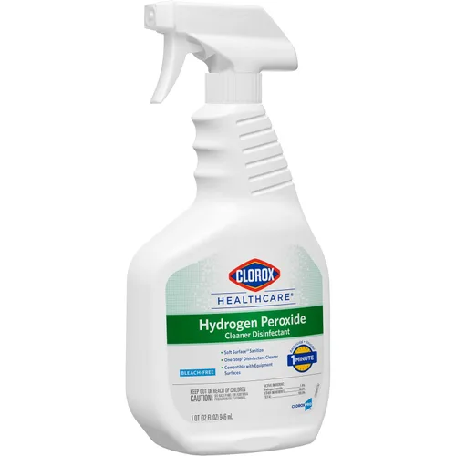 Miniatura 10 de Desinfectante limpiador en spray de peróxido de hidrógeno Clorox Healthcare, mata los norovirus, 32 fl. oz., 1