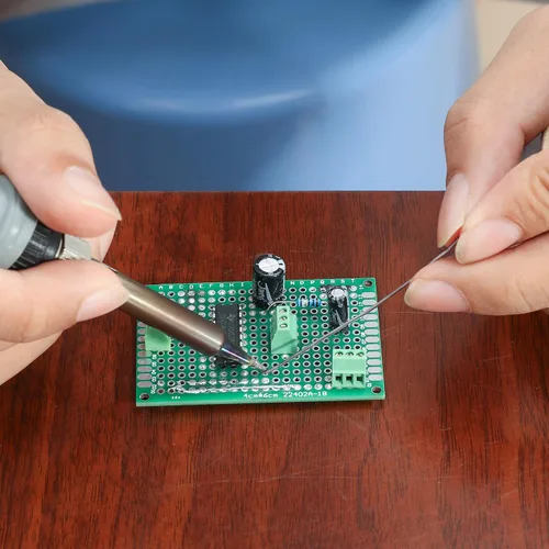 Miniatura 8 de Kit de placas de circuito PCB para prototipos de placa PCB de 40 piezas 5 tamaños universales perforados perforados placas de circuitos impresos