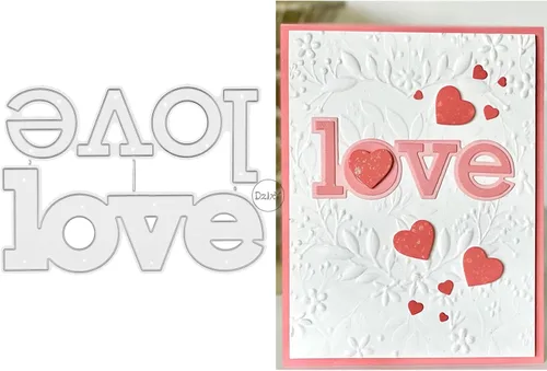 Miniatura 19 de DzIxY Amazing Words - Troqueles de corte de metal para hacer tarjetas, troquelados de papel en relieve, plantillas para máquina de álbumes