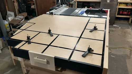 Miniatura 7 de ClearStyle T-Track - Perfil de plantilla de aluminio anodizado de doble corte para carpintería de 36 pulgadas con orificios de montaje preperforados