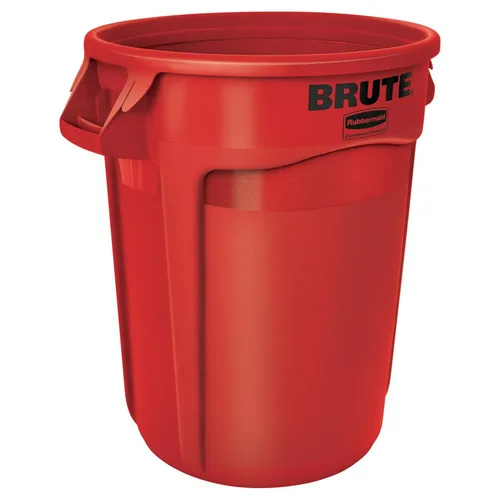 Miniatura 39 de Rubbermaid Commercial Products BRUTE - Bote de basura redondo resistente, 20 galones, azul, para paisajistas/sitios