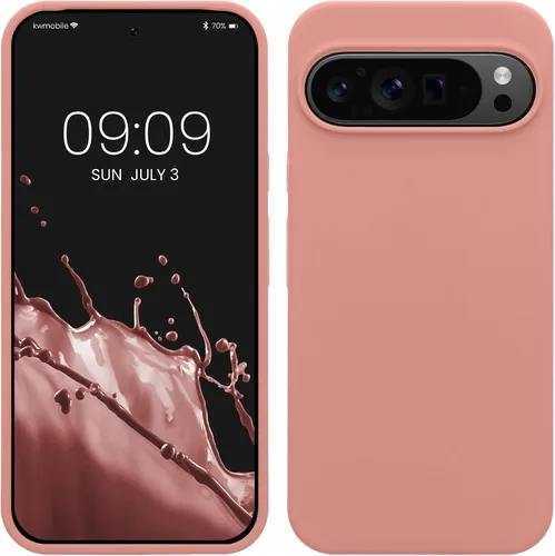 Miniatura 369 de kwmobile Funda Compatible con Google Pixel 6 Pro - Funda de Teléfono de Silicona TPU con Acabado Suave - Azul Caribe