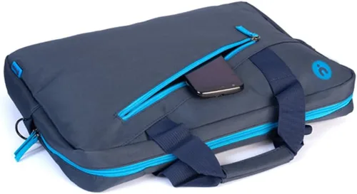 Miniatura 6 de NGS Ginger Blue - Bolsa para portátil de 15,6" con bolsillo externo - Azul