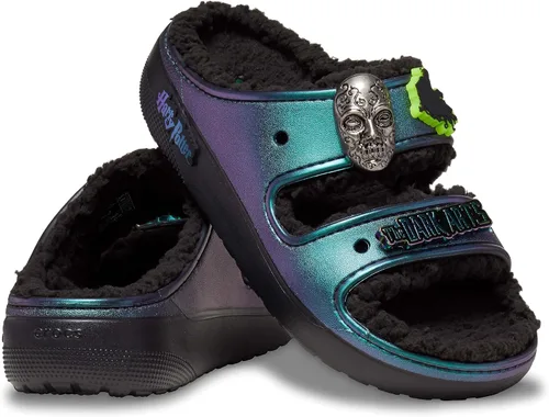 Miniatura 6 de Crocs Sandalias clásicas unisex de Harry Potter Cozzzy para adultos, Negro