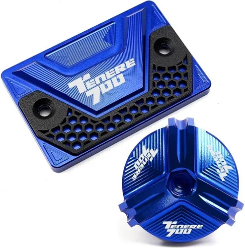 Miniatura 5 de Z Para Yamaha Tenere 700 Tenere700 XTZ T700 2019-2023 Tapa del líquido de freno delantero Tapa del tapón del motor X (Color : EP Gold)