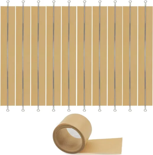 Miniatura 10 de 10 piezas de repuesto para selladora de impulso para selladora de calor de carcasa de hierro de 12 pulgadas (5 mm de ancho), con tira de tela