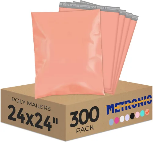 Miniatura 27 de Metronic 1000 sobres de polietileno de 14.5 x 19 pulgadas, bolsas de envío resistentes para pequeñas empresas, bolsas de polietileno impermeables