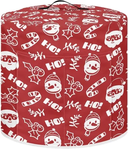Miniatura 13 de Suobstales Cubierta para aparato con estampado de estrellas de mar de playa, cubierta antipolvo, funda portátil para olla a presión con bolsillo