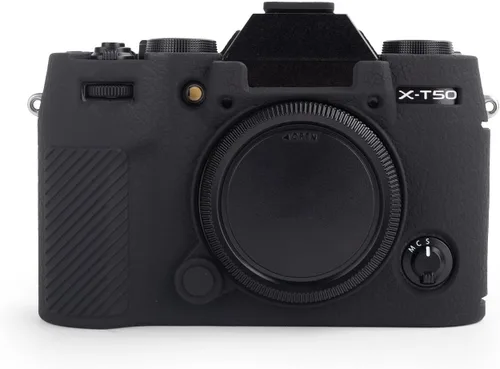 Miniatura 7 de MUZIRI KINOKOO Funda de silicona compatible con cámara digital Fujifilm X-T50 XT50, goma suave Fuji XT50 X-T50 con superficie esmerilada, agarre