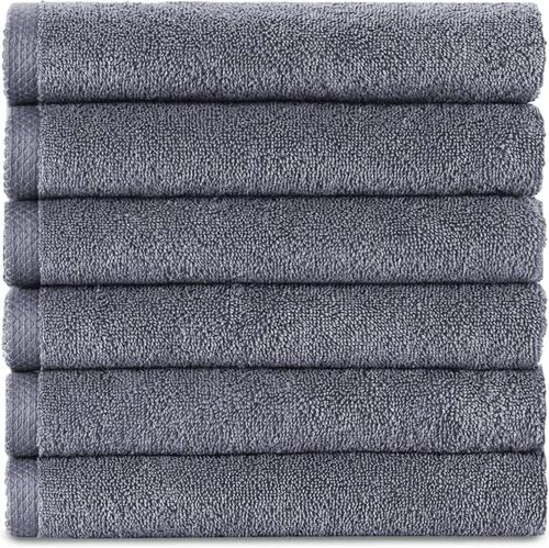 Miniatura 11 de Toallas turcas clásicas prémium juego de toallas suaves – Incluye toallas de baño de gran tamaño, toallas de baño, toallas de mano, toallas de baño