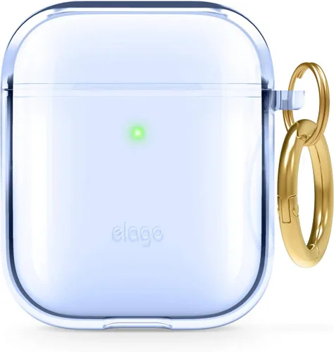 Miniatura 13 de Elago - Funda con llavero para audífonos AirPods 1 y 2 de Apple Amarillo Neón