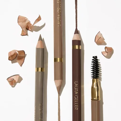 Miniatura 4 de LAURA GELLER NEW YORK Bravo Brows - Lápiz suave + cepillo, color rubio