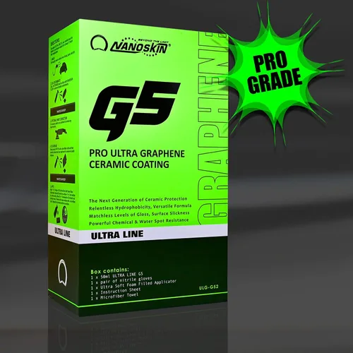 Miniatura 7 de Nanoskin Ultra Line G5 Ultra Graphene Revestimiento Cerámico - Revestimiento cerámico duradero para pintura de automóviles para detallado