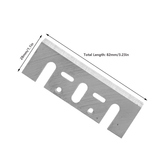 Miniatura 8 de Cuchilla para A Dw680 K, cuchillas N1900b, hoja de repuesto para cepilladora eléctrica Lame Rabot para mano un par manual de carpintería