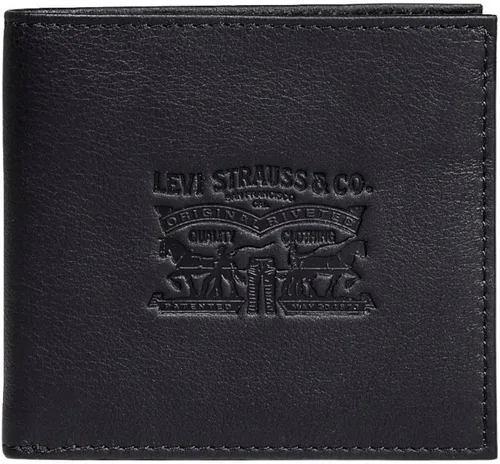 Miniatura 4 de Levis - Cartera de dos pliegues para hombre color marrón