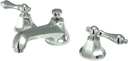 Miniatura 7 de Kingston Brass KS4463AL Grifo de baño extendido de 8 pulgadas, latón antiguo