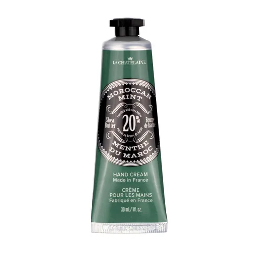 Miniatura 17 de La Chatelaine Crema de manos con manteca de karité al 20% tamaño de viaje, aceite de argán orgánico, hidratante, nutritiva, reparadora, loción