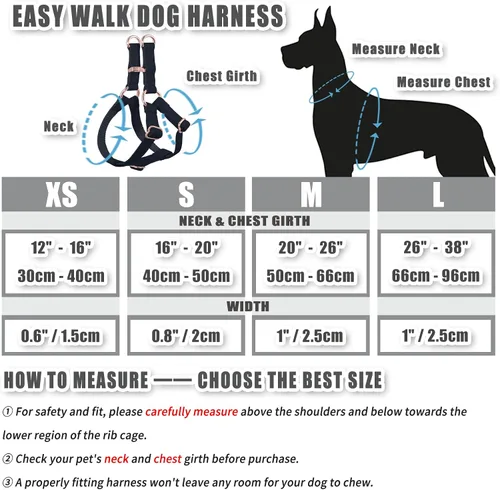 Miniatura 6 de Arnés de Cuero Suave Sin Tirones para Perro - Arnés Ajustable de Paso para Perro con Hebilla de Metal Resistente de Oro Rosa, Chalecos Halter