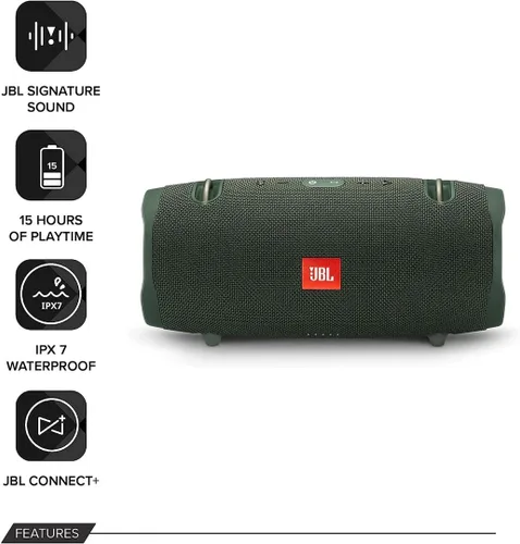 Miniatura 2 de JBL Xtreme 2 Altavoces Bluetooth inalámbricos portátiles - Par (verde)