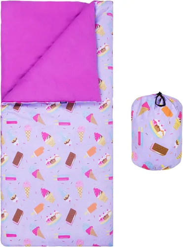 Miniatura 6 de Wildkin Saco de dormir para niños y niñas, mide 57 x 30 x 1.5 pulgadas, material de mezcla de algodón, saco de dormir para niños, tamaño ideal