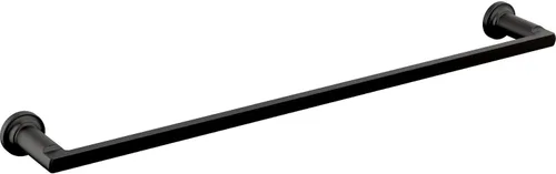 Delta Toallero | Toallero negro mate de 24 pulgadas para baño, cocina | Accesorios Tetra