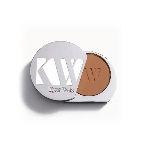 Kjaer Weis - Maquillaje bronceador en polvo. Maquillaje de contorno de terracota cálido mate para maquillaje facial bronceado de aspecto natural.