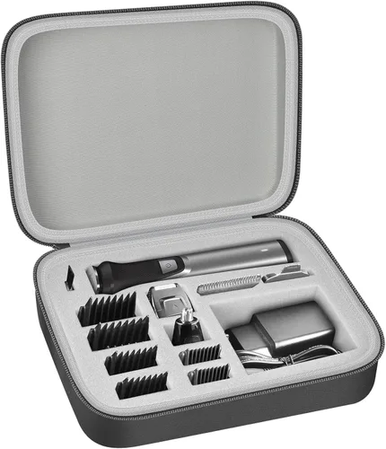 Miniatura 9 de Funda compatible con Philips para Norelco Multigroom Series 7000 5000 Kit de aseo para hombre con recortadora MG7750/49 MG7910/49 MG9510/60. Soporte