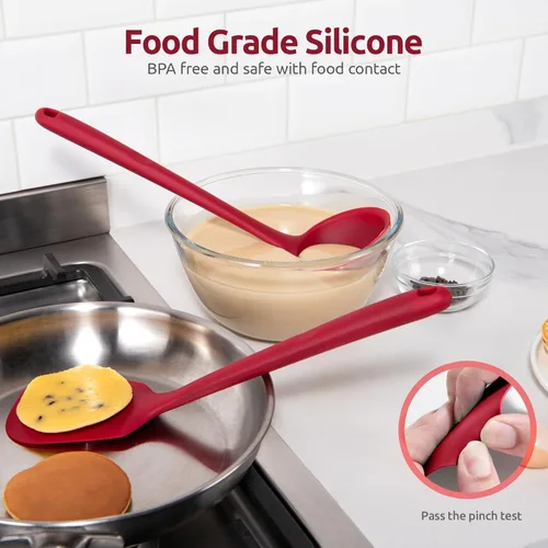 Miniatura 3 de U-Taste - Juego de utensilios de cocina de silicona: accesorios de cocina de alta resistencia al calor de 13.6 pulgadas de largo, accesorios de (4)