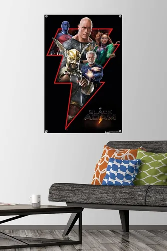 Miniatura 2 de Trends International DC Comics Movie Black Adam - Póster de pared de grupo