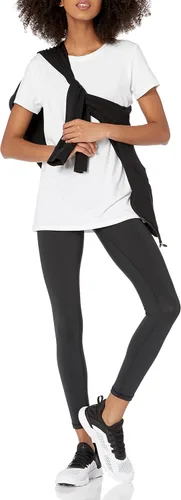 Miniatura 56 de Amazon Essentials Camiseta de manga corta con cuello redondo para mujer, de secado rápido, para entrenamiento, gimnasio, paquete múltiple