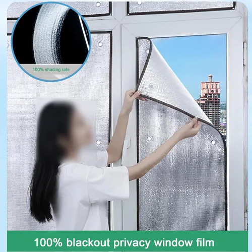 Miniatura 4 de Película reflectante de enfriamiento para ventana con protección solar anti UV, película de privacidad para ventanas de vidrio, película aislante