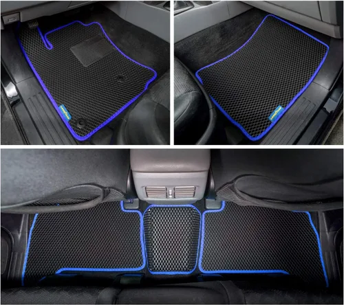 Miniatura 3 de Goodyear Alfombrillas de automóvil para todo tipo de clima, ajuste personalizado para Toyota 4Runner 10-12, juego de 5 piezas, revestimientos