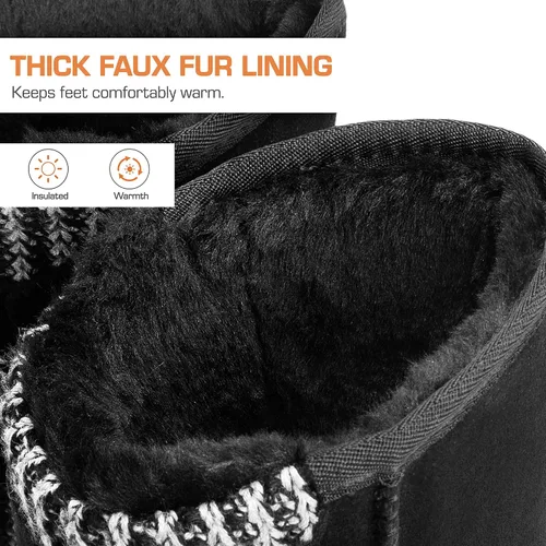 Miniatura 5 de DREAM PAIRS - Botas modernas para nieve de media caña para mujer