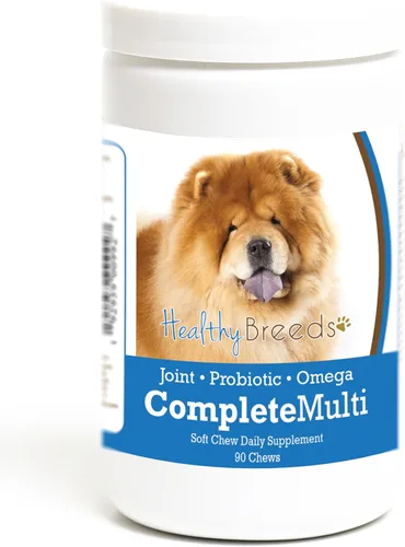 Miniatura 17 de Healthy Breeds Pug todo en uno multivitamínico suave masticable 60