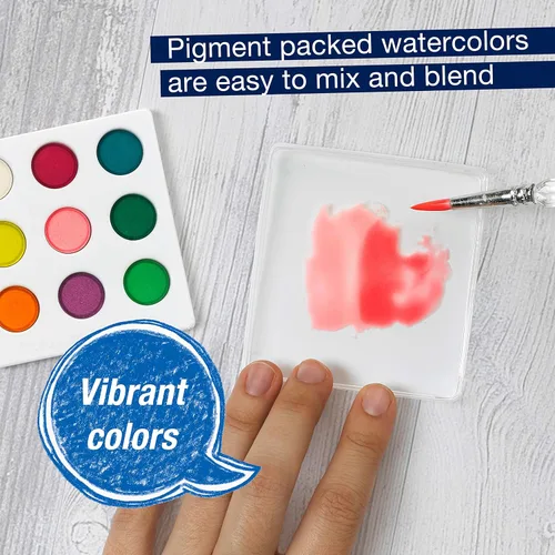 Miniatura 3 de Faber-Castell - Pintura por número Acuarela Bold Floral – Kit de pintura para adultos