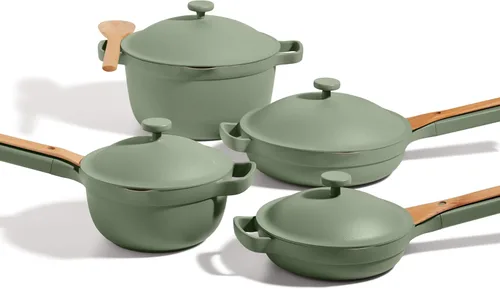 Miniatura 13 de Our Place Juego de utensilios de cocina – Kit de 13 piezas que incluye la sartén siempre, olla perfecta y espátulas Multifuncional, antiadherente
