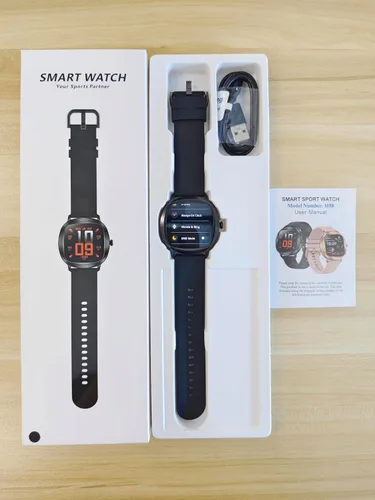 Miniatura 8 de Relojes inteligentes para mujeres y hombres, reloj inteligente de 1.72 pulgadas para teléfonos Android con monitor de frecuencia cardíaca