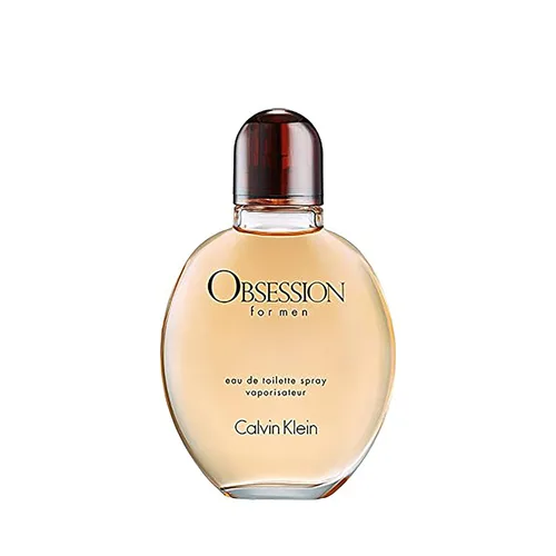 Calvin Klein Obsession for Men Eau de Toilette - Ambery Colonia para hombre - Con notas de bergamota, mandarina, lavanda y almizcle - Fragancia de