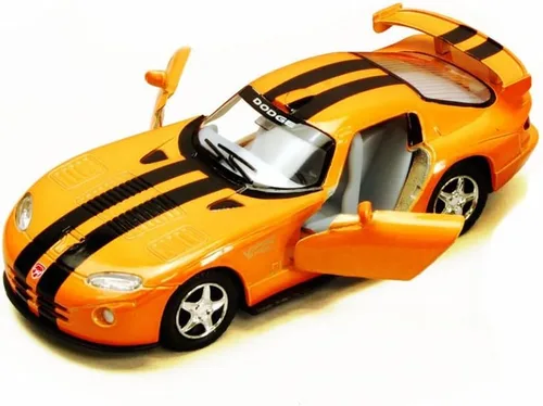 Miniatura 7 de KiNSMART - Dodge Viper GTR-S Escala 1:36 5 pulgadas, modelo de metal fundido a presión de juguete Super Sports Race Car (verde)