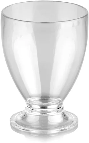 Miniatura 4 de Vaso de plástico irrompible para beber de plástico de policarbonato, ideal para vino y licor, juego de 8