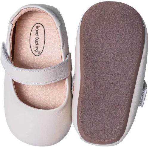 Miniatura 6 de Zapatos de bebé de cuero genuino para niñas y niños pequeños Mary Jane Zapatos de caminar Prewalker princesa vestido de boda zapatos zapatos