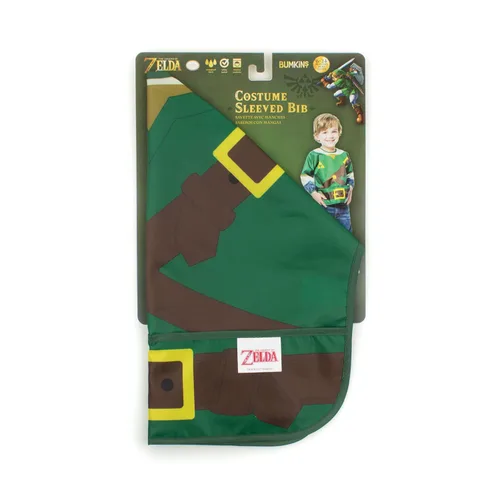 Miniatura 6 de Bumkins Babero con mangas para niña o niño, bebé y niño pequeño para 6-24 meses, imprescindible para comer, alimentar, suministros de destete J2