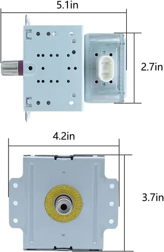 Miniatura 3 de Horno microondas Magnetron 2M248J (GS) 2M253J Reemplazo para Toshiba reemplaza a WB27X10309 10QBP1006 2M248J (FN) 4150019905 2M248J (GM) 2E-13-37