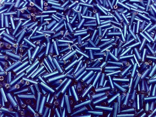 Miniatura 11 de Cuentas de corneta checa 40 gr / 1.4 oz Tubo de vidrio tamaño #3 0.276 in (mezcla surtida)