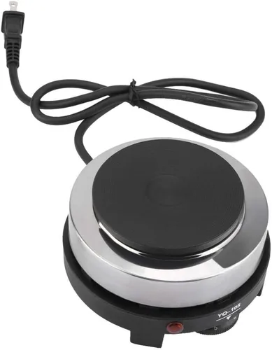 Quemadores de estufa eléctrica, mini placa caliente, placas calientes de 110 V para cocinar, quemador multifuncional de encimera para cocinar mini