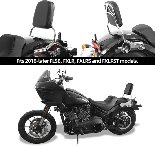 Miniatura 2 de TCMT Kit de Hardware de Acoplamiento para Respaldo de Barra Sissy Vertical Compatible con Harley Low Rider S Sport Glide FXLR FXLRS FLSB 2018-2025